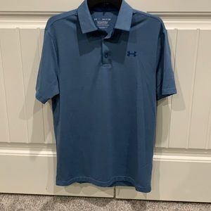 Blue Under Armour polo